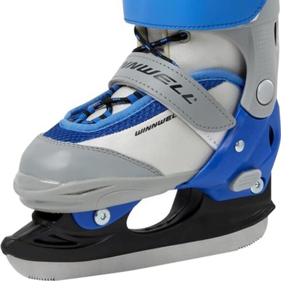 Winnwell Balance Blades Adjustable Skates Size 12y-2 - Picture 1 of 7